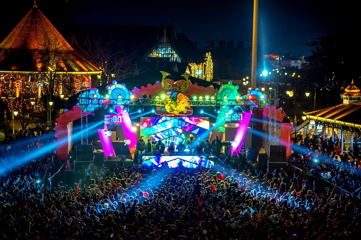 Shimla Ridge New Year Celebration