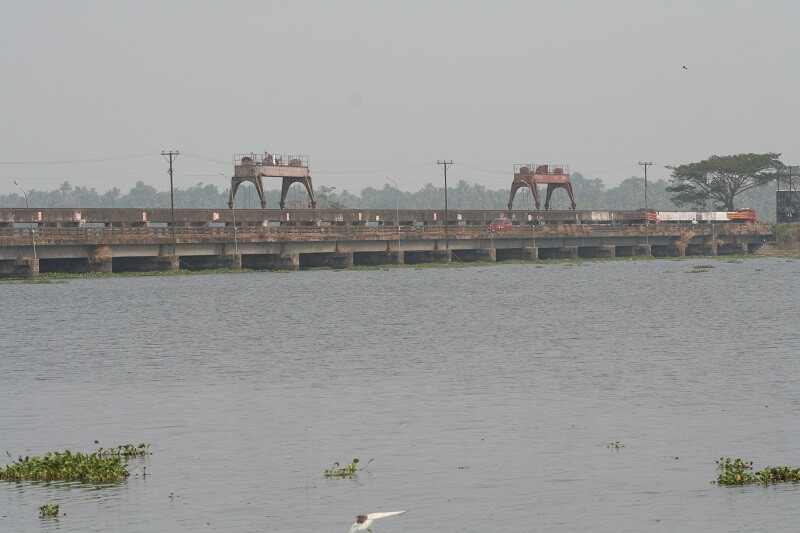 Thanneermukkom Bund, Kumarakom, Kerala