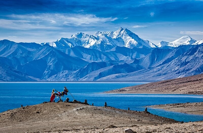 Tso Moriri Lake in Ladakh