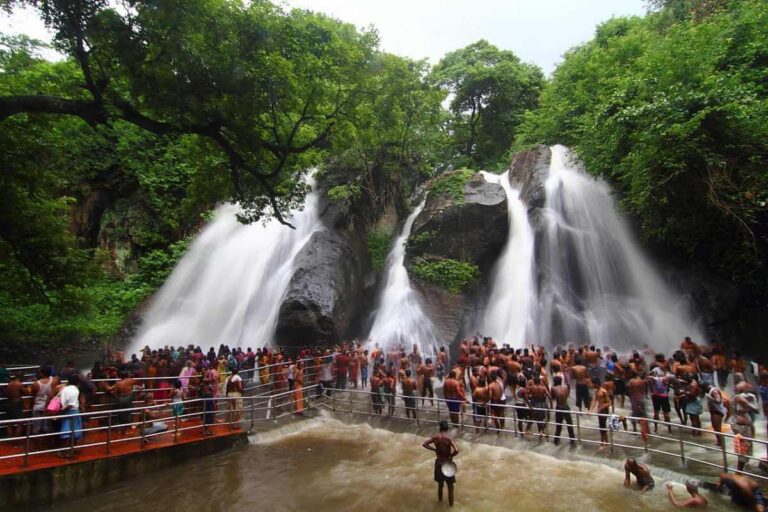 Courtallam Waterfalls, Tamil Nadu