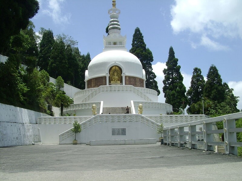 Darjeeling Peace Pagoda, West Bengal