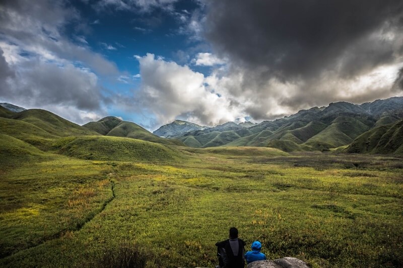 Honeymoon in Dzukou Valley, Nagaland