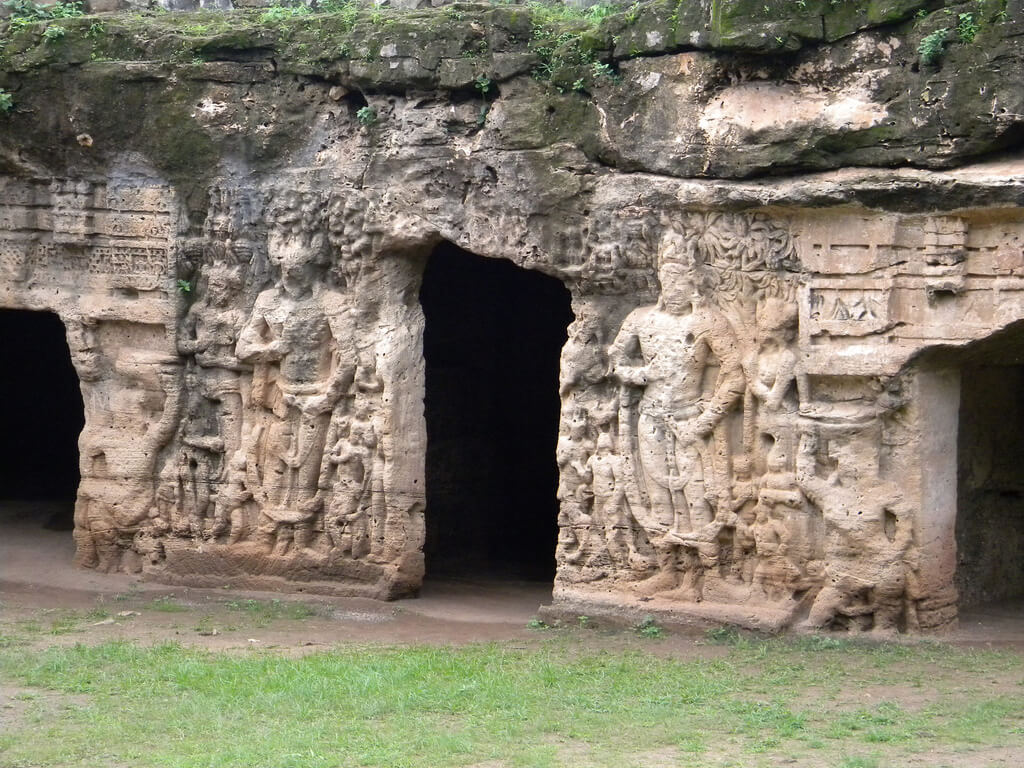 Khambhalida Buddhist Caves, Rajkot, Gujarat