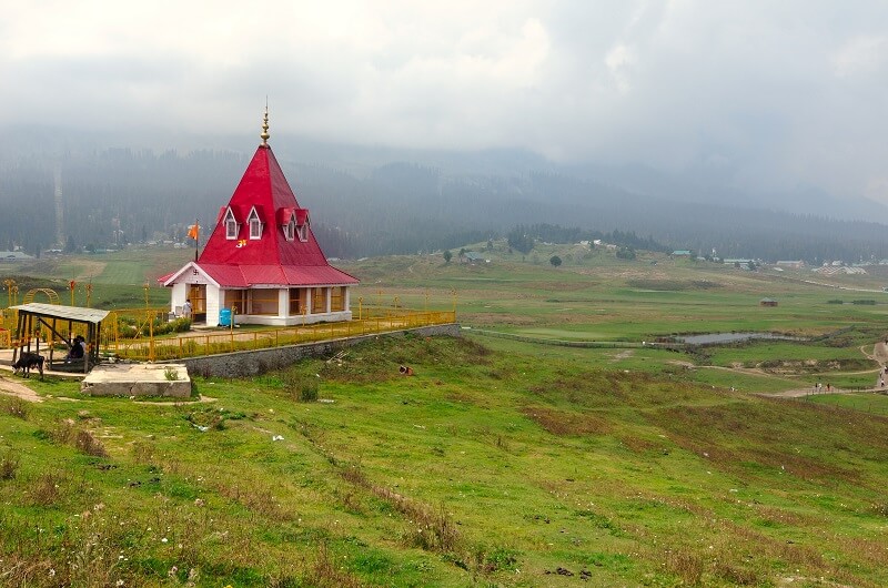 Maharani Temple, Gulmarg, Jammu and Kashmir