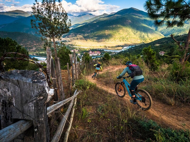 Mountain Biking in Bhutan