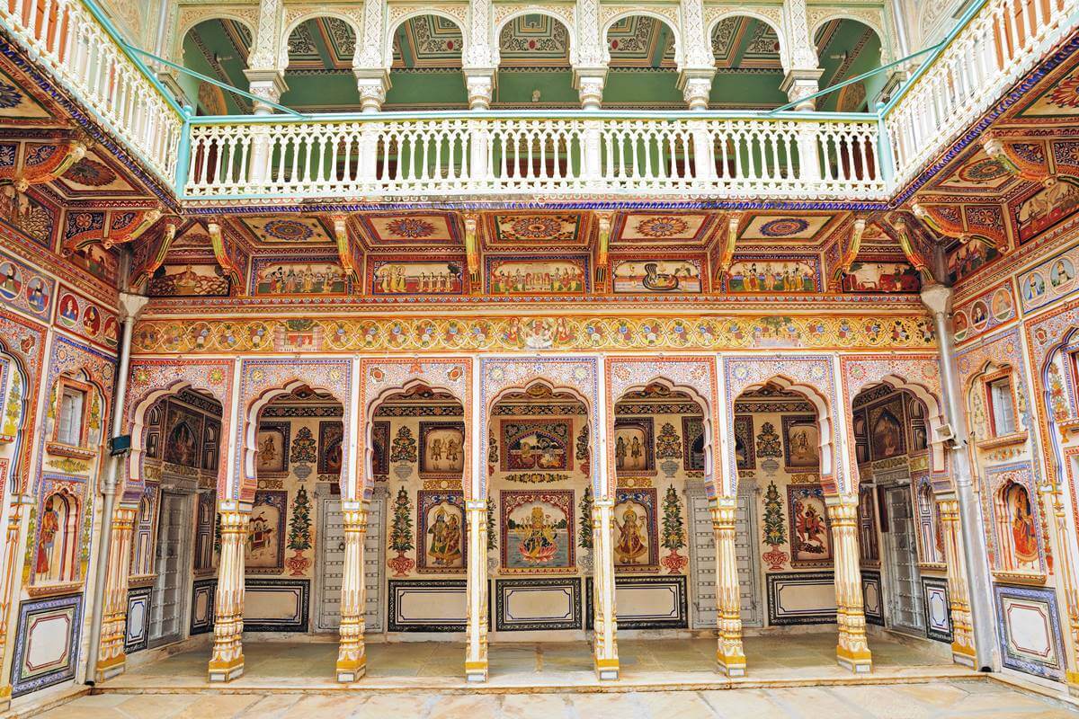 Open Air Art Gallery, Mandawa, Rajasthan