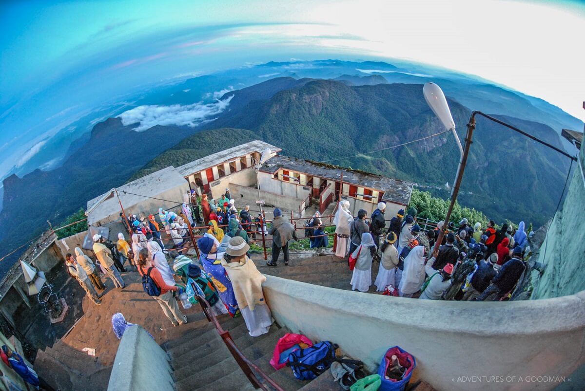 Trekking in Adam’s Peak, Sri Lanka