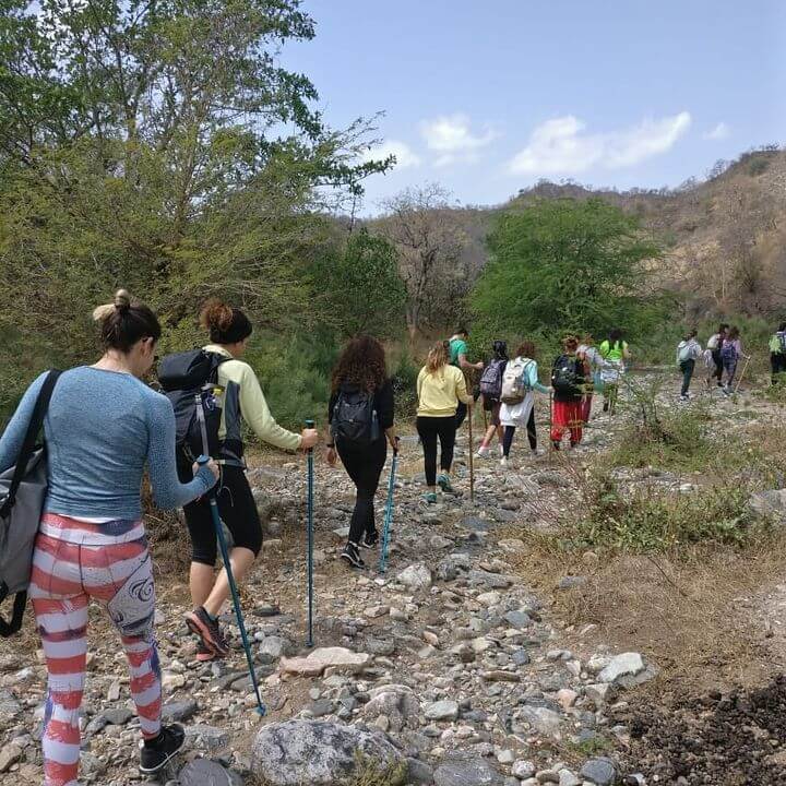 Trekking in Ranakpur, Rajasthan