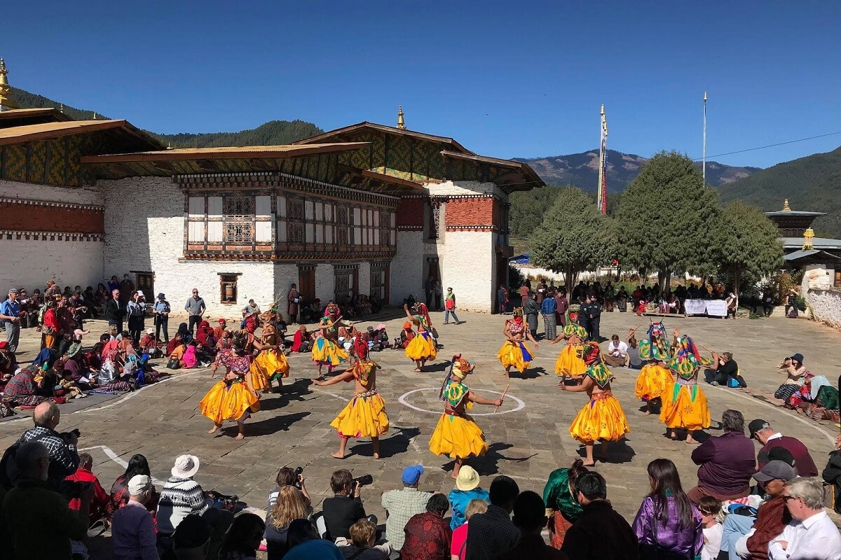 Jambay Lhakhang Drup Festival, Bhutan