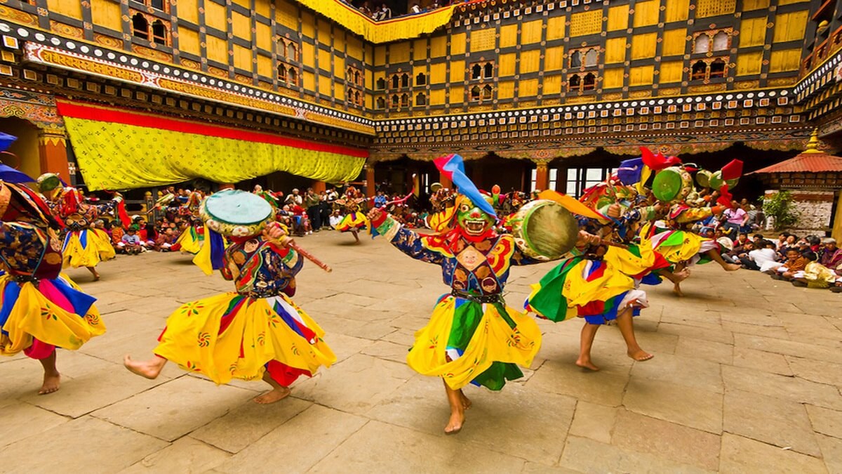 Punakha Tshechu and Drubchen Festival, Bhutan