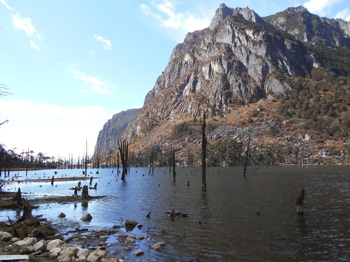 Shonga Tser Lake - Sangestar Tso Lake, Tawang, Arunachal Pradesh