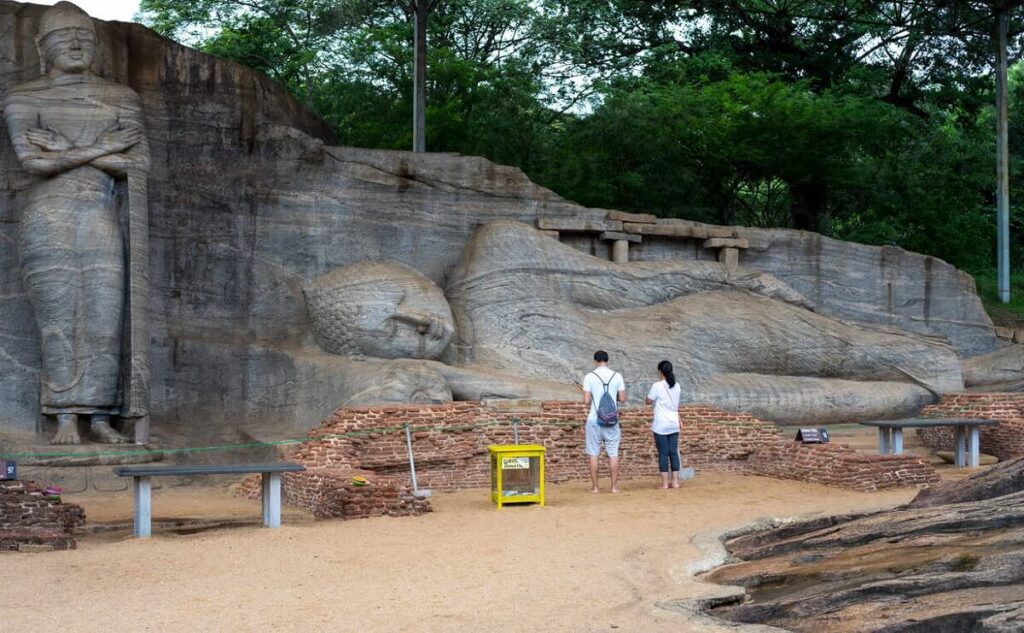 Gal Vihara Buddha Figures, Polonnaruwa, Sri Lanka