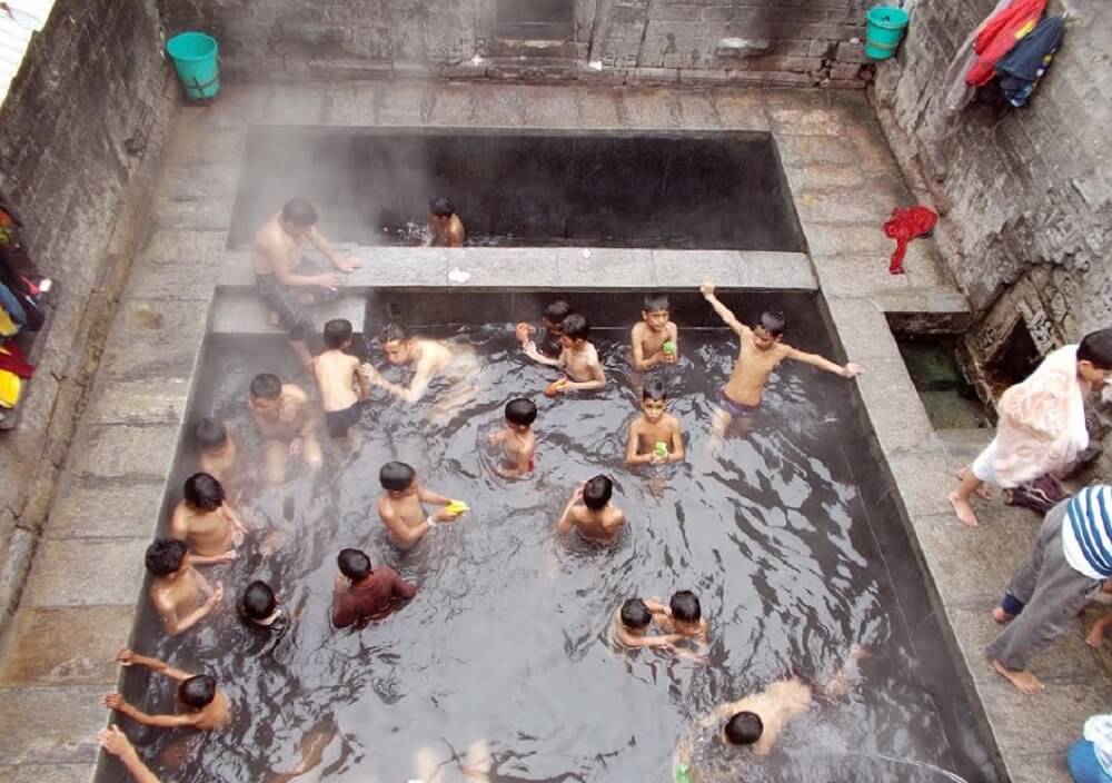 Hot Springs at Vashisht Temple, Manali, Himachal