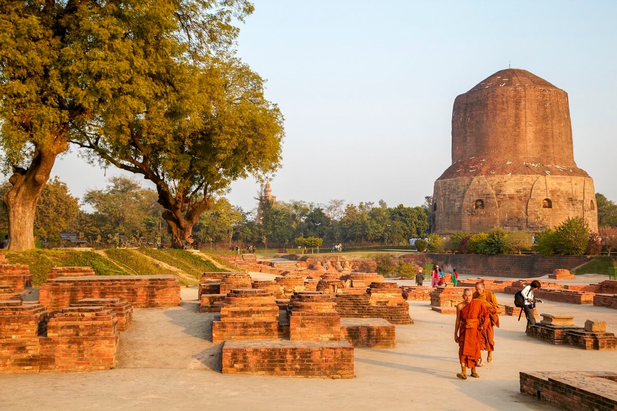 Sarnath Dhamek Stupa