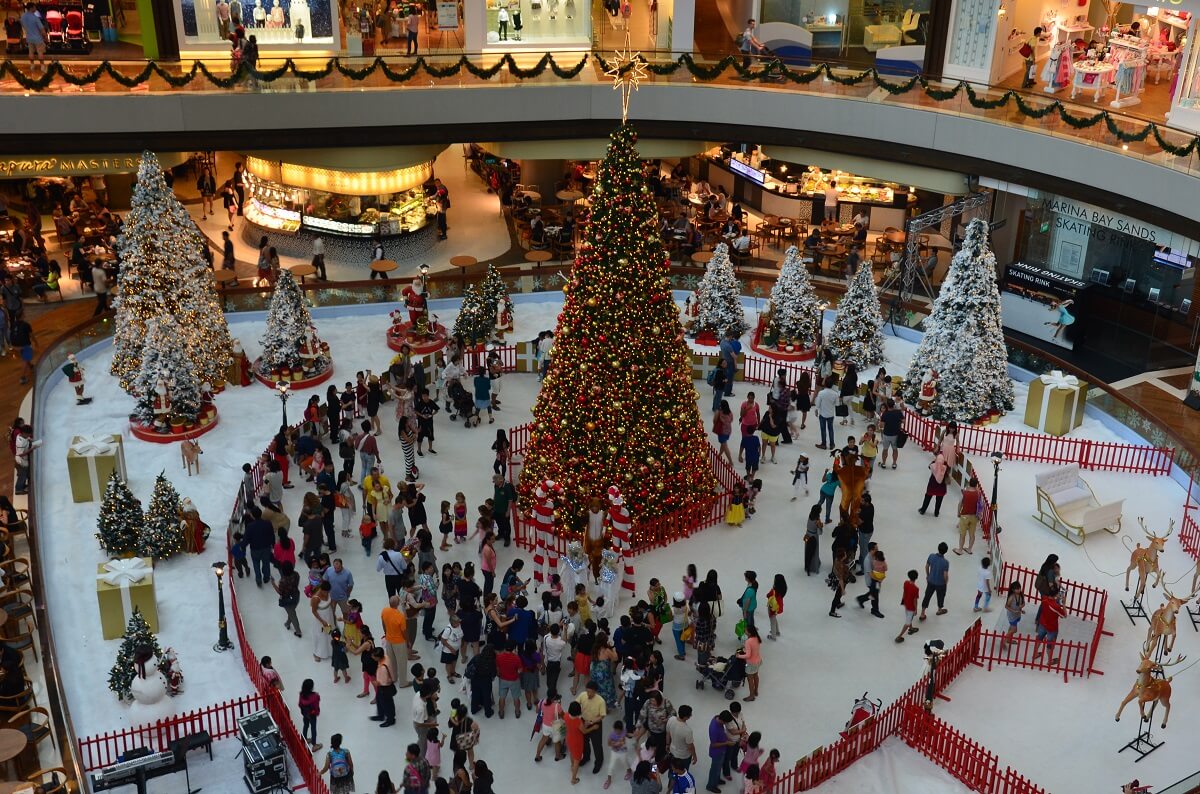 Christmas celebration in Singapore