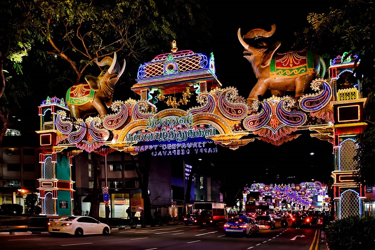 Deepavali Celebrations in Little India, Singapore