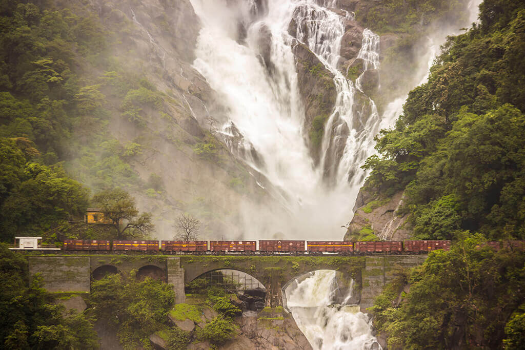 Dudhsagar Waterfall, Goa