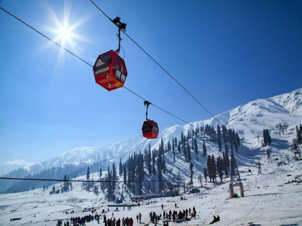 Gondola Ride in Gulmarg, Kashmir