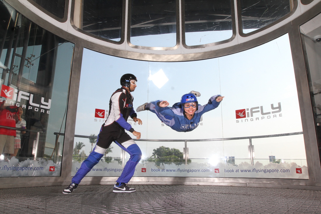 Indoor Skydiving, Singapore
