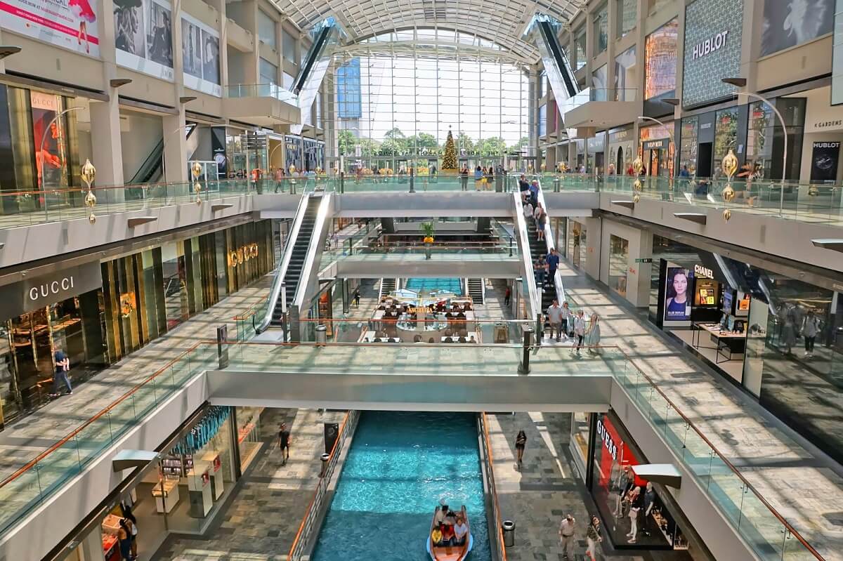 Marina Bay Shopping Mall, Singapore