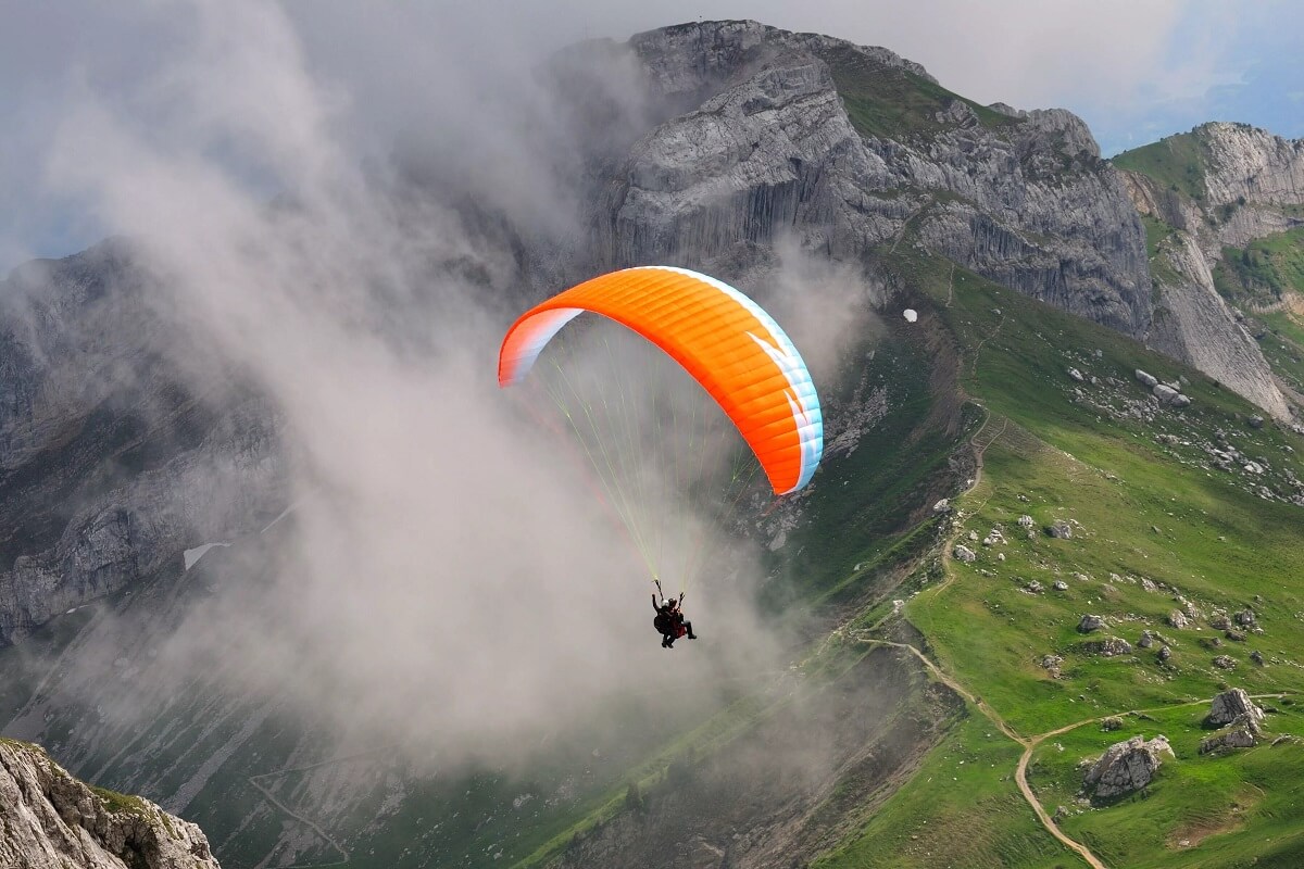Paragliding in Mussoorie