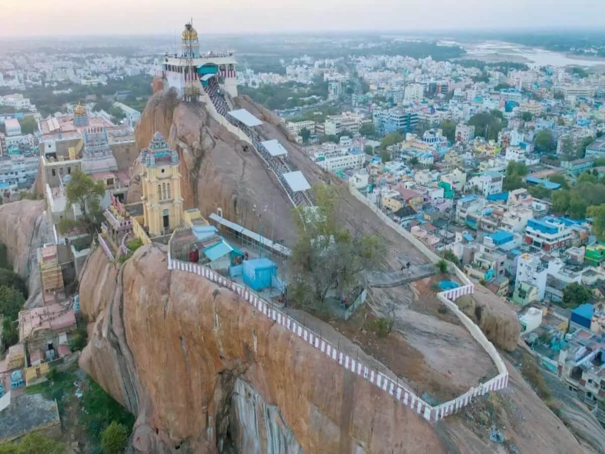 Ucchi Pillayar Temple, Trichy, Tamil Nadu