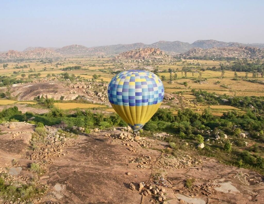 Hot Air Balloon Ride in Hampi Karnataka