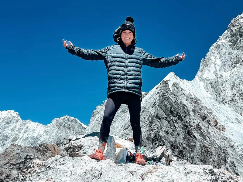 Lucy Westlake reached Everest's