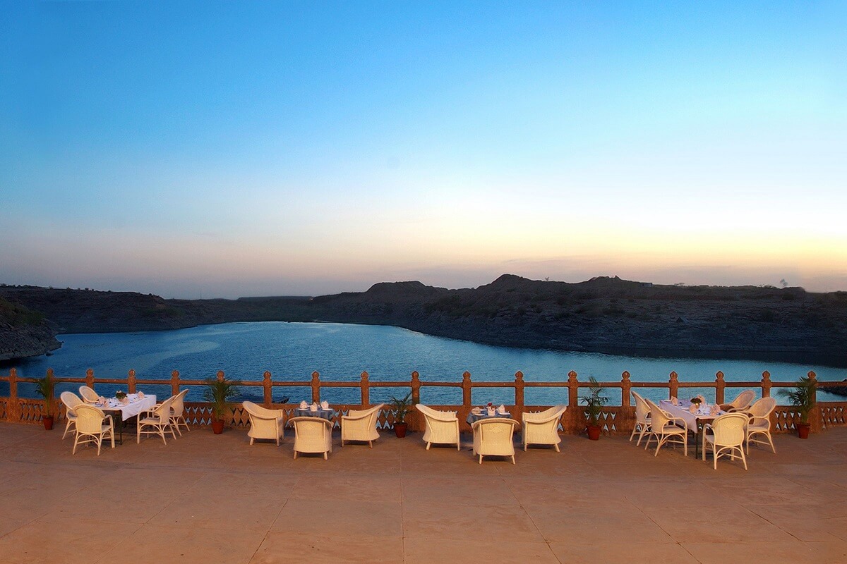 Bal Samand Lake Palace Restaurant, Jodhpur, Rajasthan