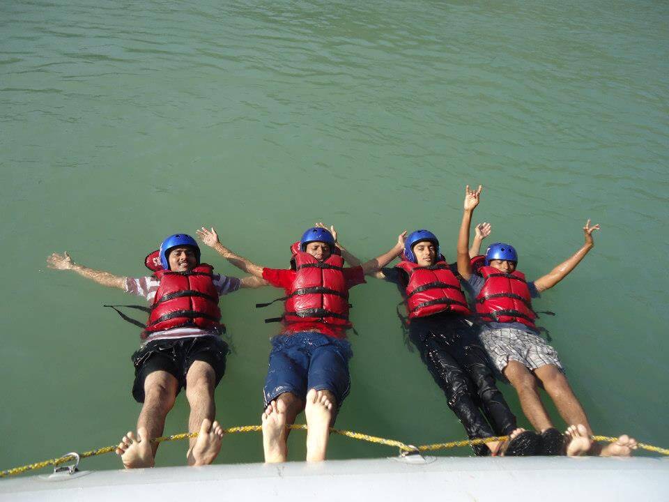 Body Surfing in Rishikesh