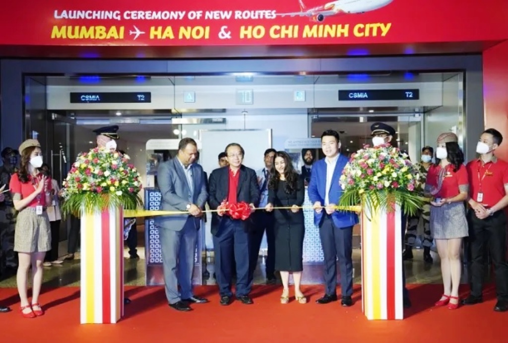 Direct flight from Mumbai to Vietnam's Ho Chi Minh City