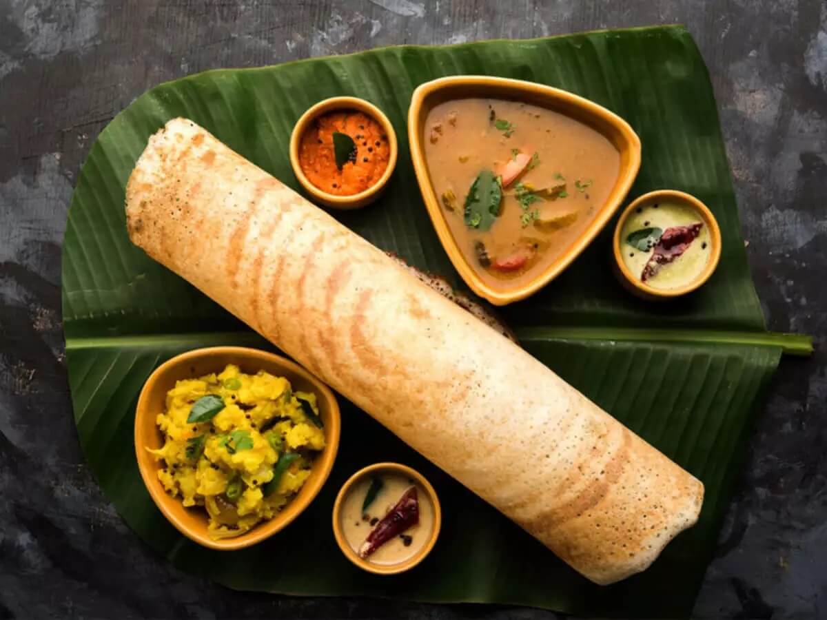 Masala Dosa in South India