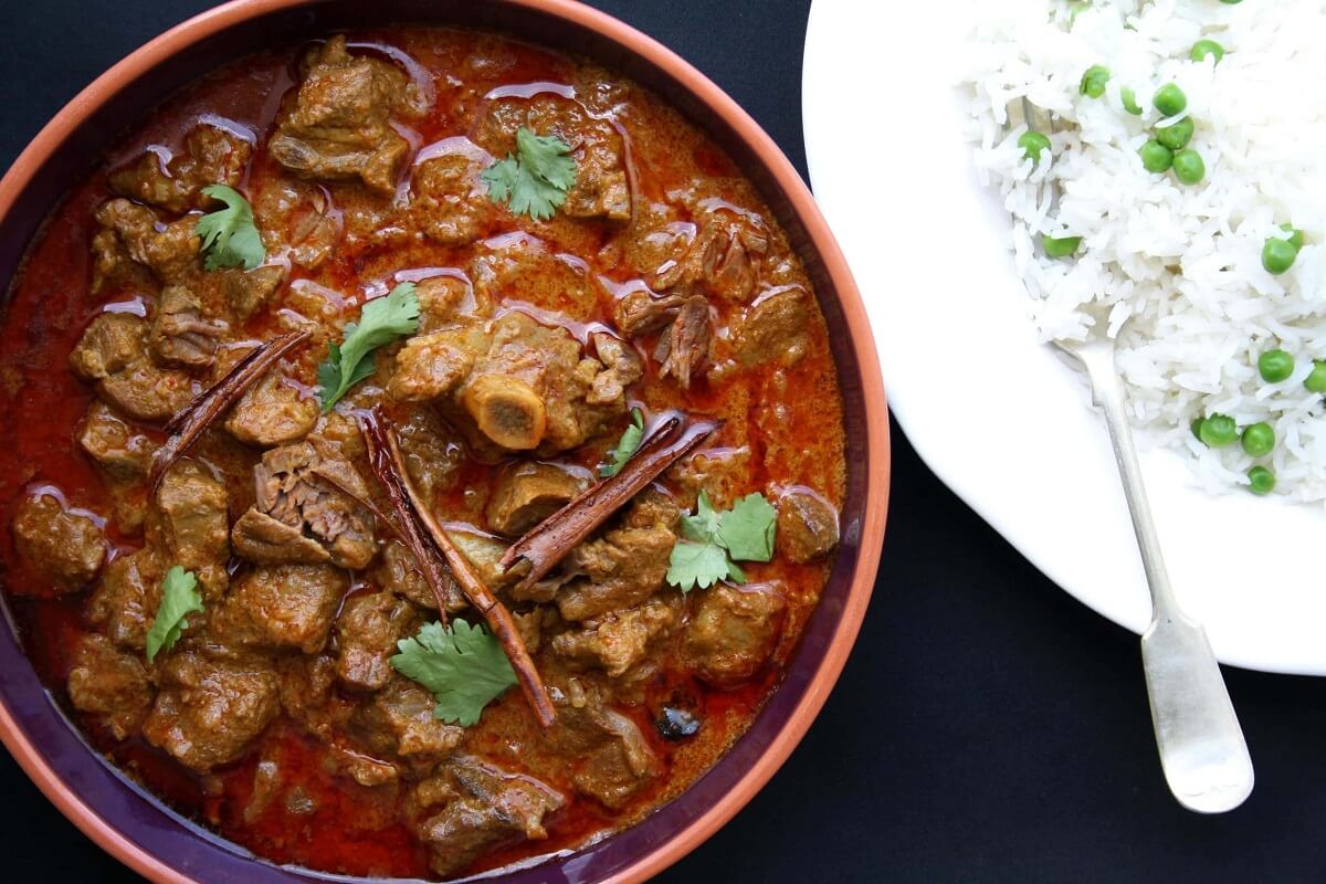 Rogan Josh Kashmiri Dish India