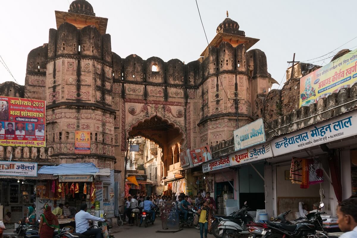 Sadar Bazaar Chogan Gate, Bundi, Rajasthan