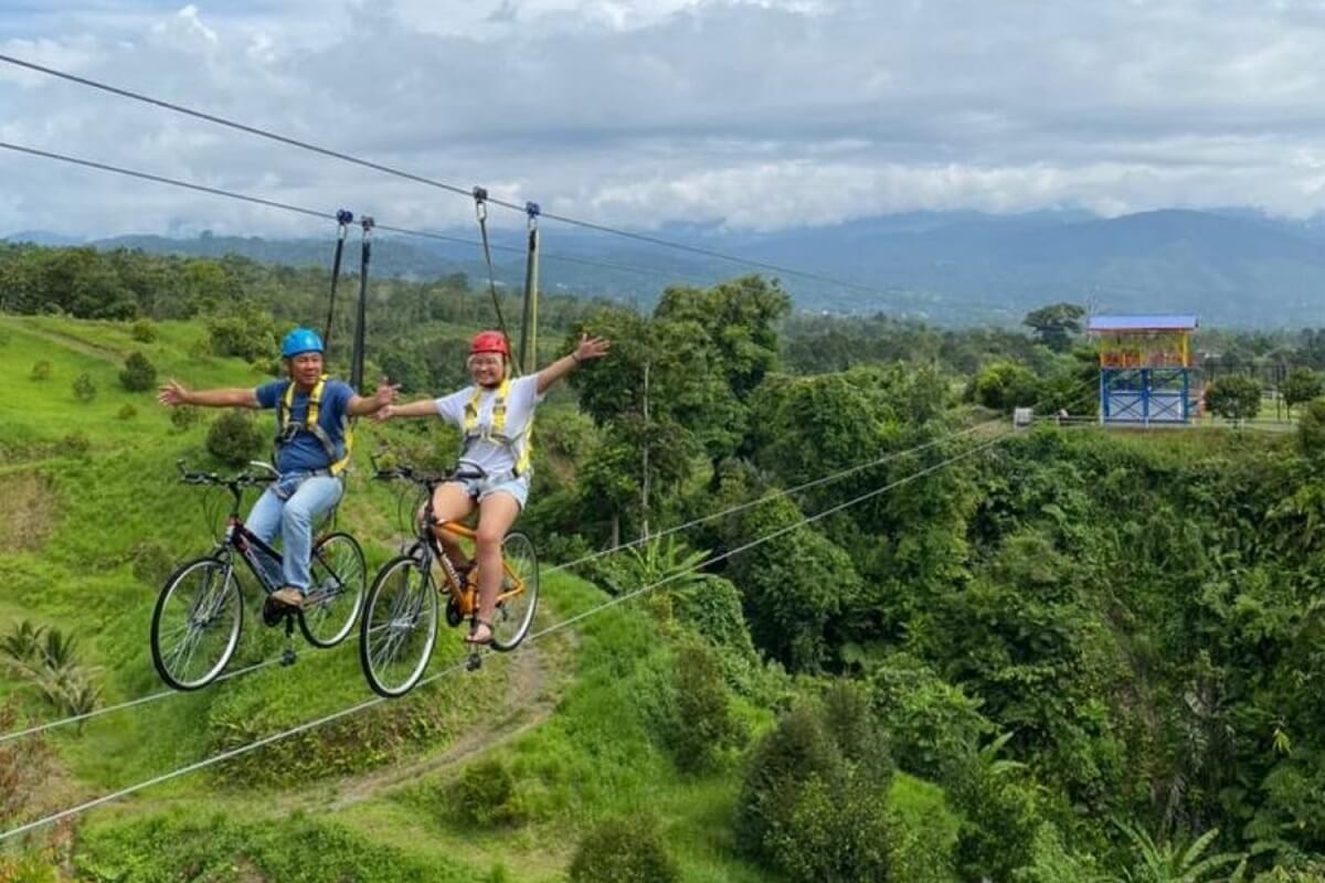 Sky Cycling in Rishikesh