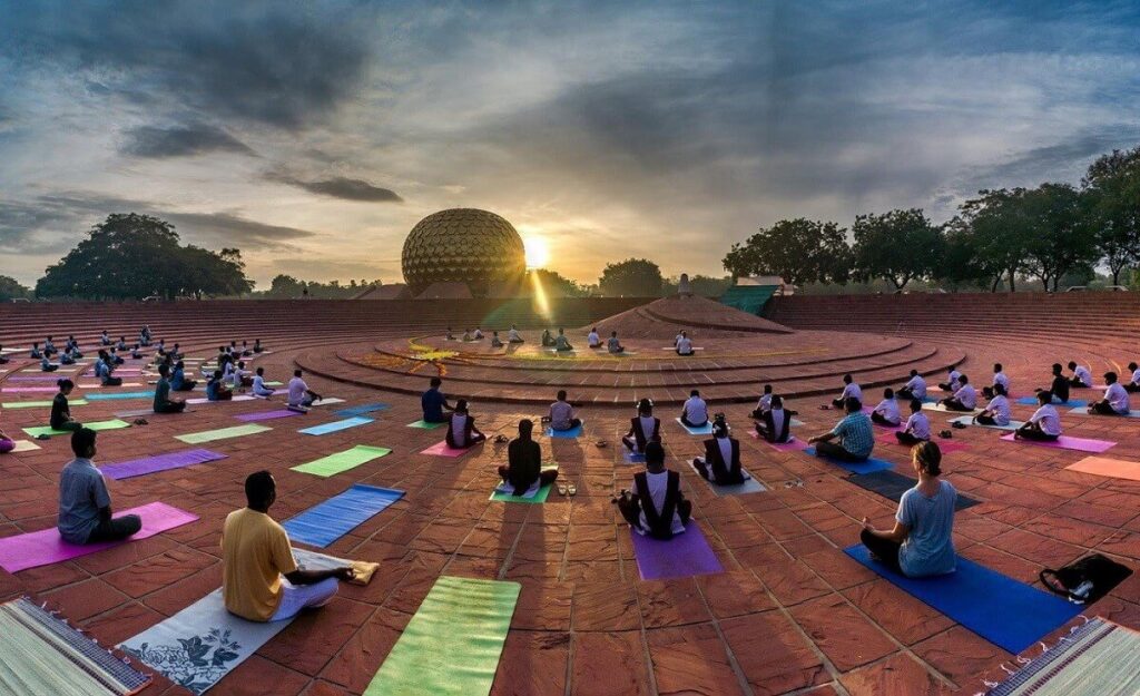 Yoga in Auroville, Pondicherry