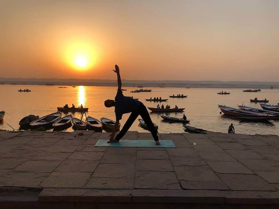 Yoga in Varanasijpg