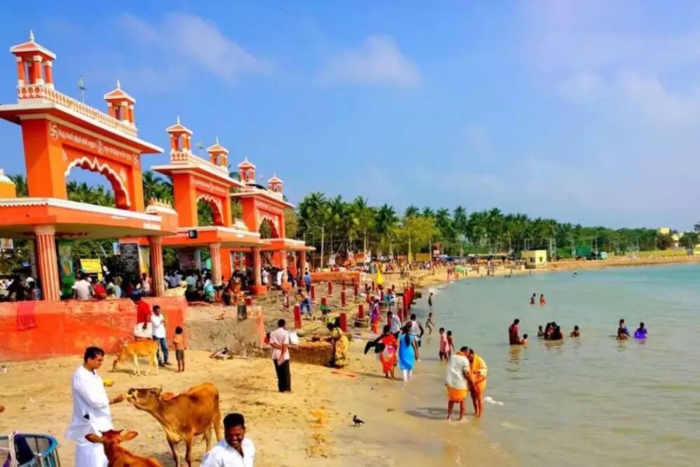 Agni Theertham, Rameshwaram, Tamil Nadu