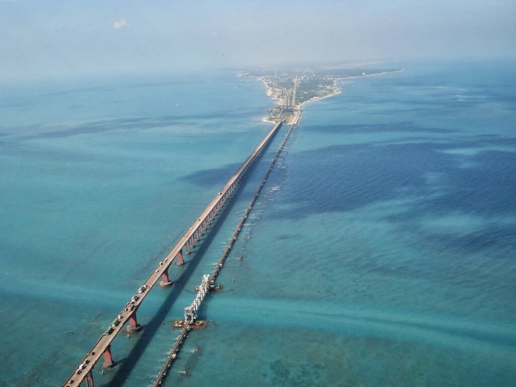 Annai Indira Gandhi Road Bridge, Rameshwaram, Tamil Nadu