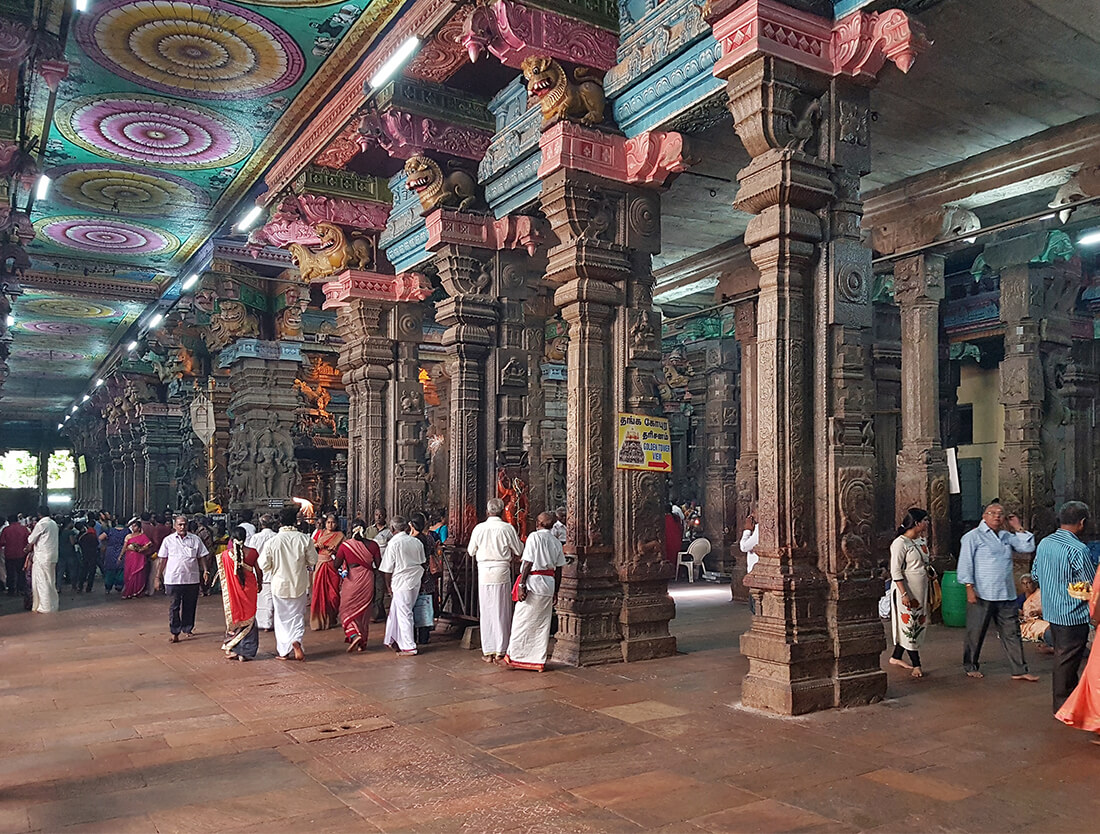 Architecture Of Meenakshi Temple, Madurai, Tamil Nadu