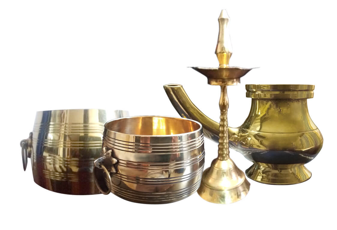 Brass Handicrafts South India
