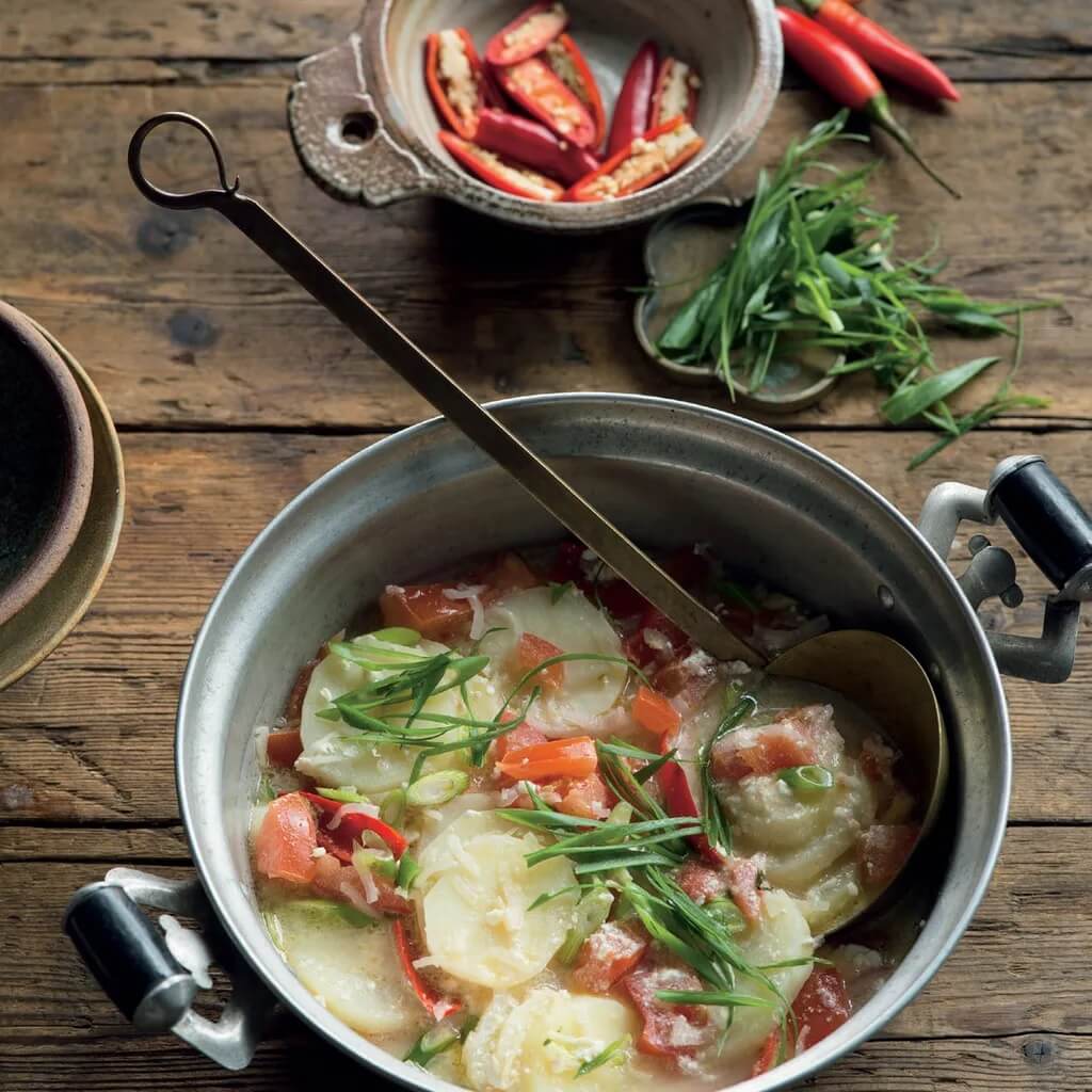 Kewa Datshi Bhutan Food