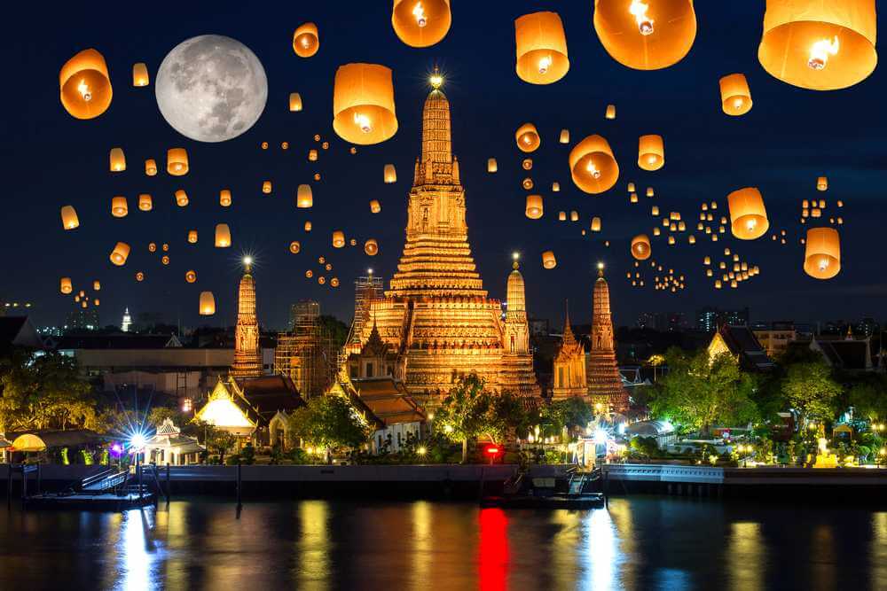 Loy Krathong Festival Thailand