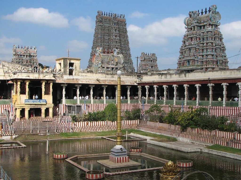 Meenakshi Temple in Madurai