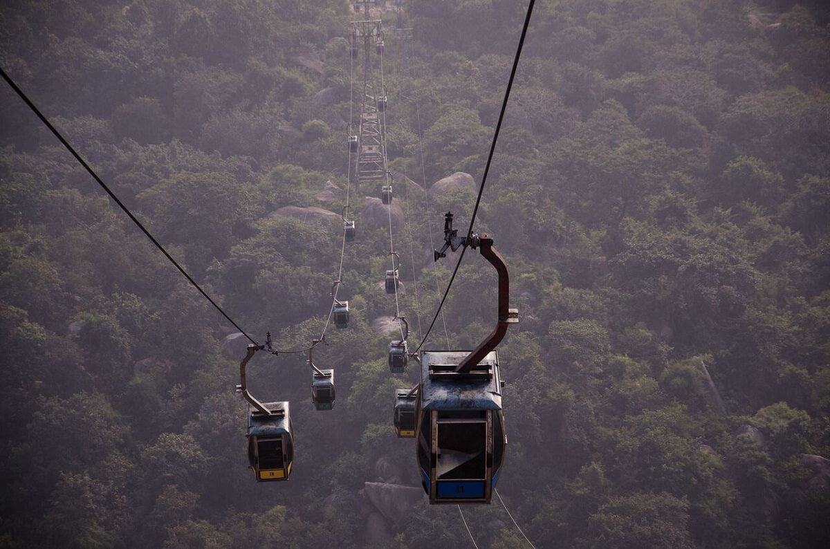 Ropeway at Trikut, Deoghar, Jharkhand