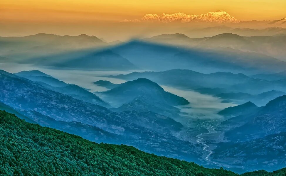 Shivapuri Peak Hill, Kathmandu, Nepal