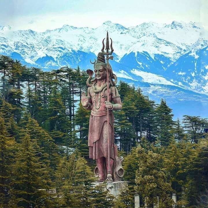 Statue of Lord Shiva, Khajjiar, Himachal