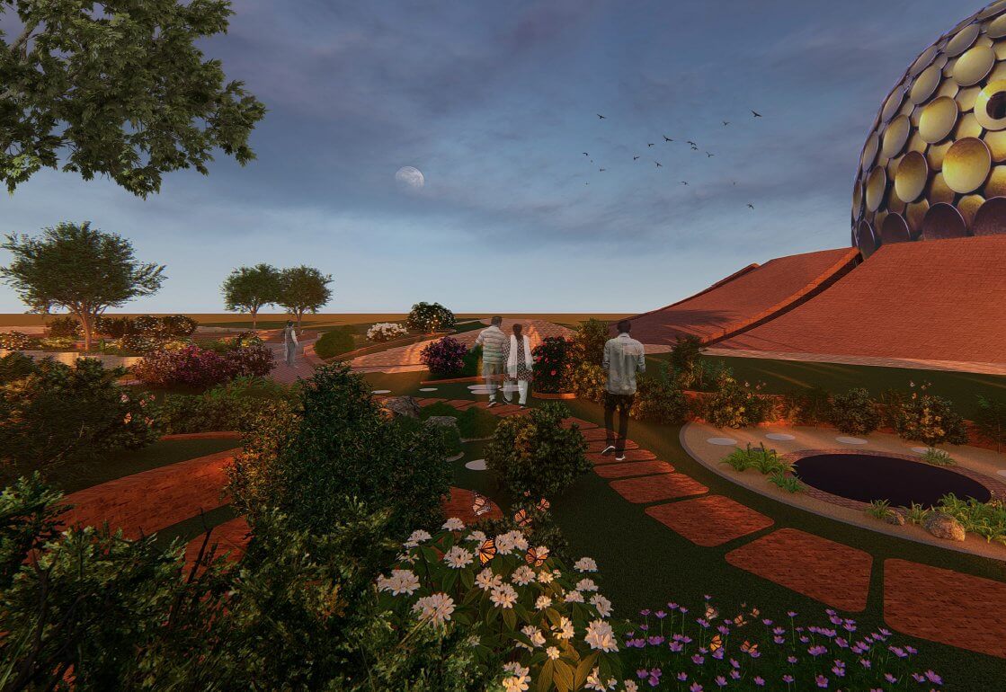 The Gardens of Auroville, Pondicherry