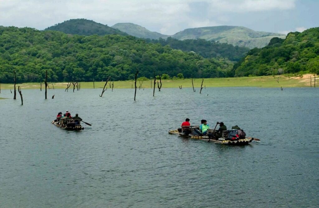 Bamboo Rafting And Hiking, Thekkady, Kerala