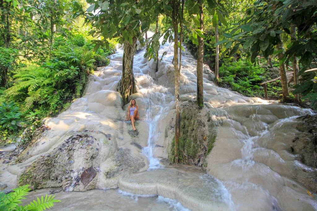 Bua Thong Sticky Waterfalls, Chiang Mai, Thailand